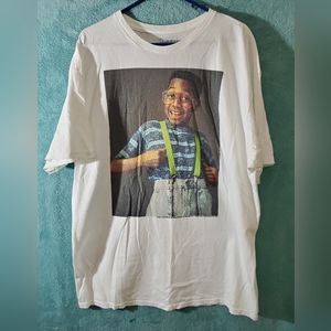 Steve Urkel Family Matters White 2XL T-shirt